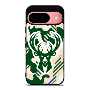 MILWAUKEE BUCKS SYMBOL PATTERN Google Pixel 9 Case Cover MILWAUKEE BUCKS SYMBOL PATTERN Google Pixel 9 Case Cover