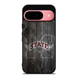 MISSISSIPPI STATE BASKETBALL WOOD LOGO Google Pixel 9 Case Cover MISSISSIPPI STATE BASKETBALL WOOD LOGO Google Pixel 9 Case Cover