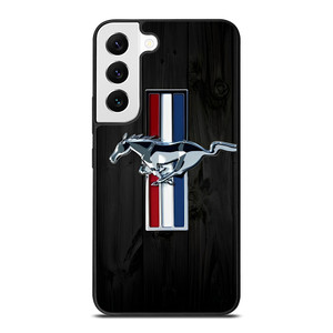 FORD MUSTANG WOOD EMBLEM  Samsung Galaxy S22 Case Cover
