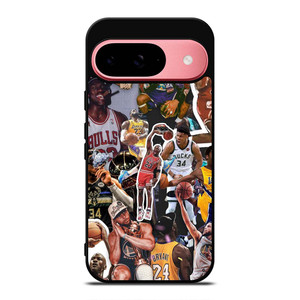 NBA BASKETBALL LEGENDS COLLAGE Google Pixel 9 Case Cover NBA BASKETBALL LEGENDS COLLAGE Google Pixel 9 Case Cover
