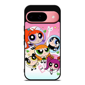 NEW JEANS KPOP X POWERPUFF GIRLS CARTOON Google Pixel 9 Case Cover NEW JEANS KPOP X POWERPUFF GIRLS CARTOON Google Pixel 9 Case Cover
