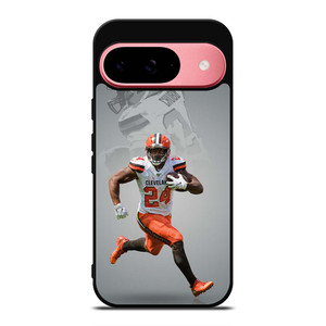NICK CHUBB CLEVELAND BROWNS NIKE Google Pixel 9 Case Cover NICK CHUBB CLEVELAND BROWNS NIKE Google Pixel 9 Case Cover