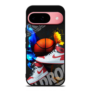 NIKE AIR JORDAN SPLASHED SNEAKERS Google Pixel 9 Case Cover NIKE AIR JORDAN SPLASHED SNEAKERS Google Pixel 9 Case Cover