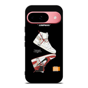 NIKE AIR JUMPMAN OFF WHITE SNEAKERS Google Pixel 9 Case Cover NIKE AIR JUMPMAN OFF WHITE SNEAKERS Google Pixel 9 Case Cover