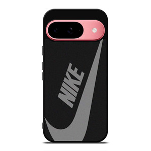 NIKE GREY BLACK LOGO Google Pixel 9 Case Cover NIKE GREY BLACK LOGO Google Pixel 9 Case Cover