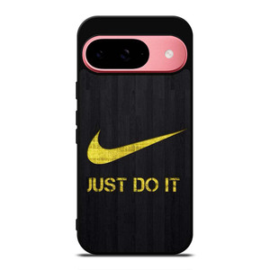 NIKE JUST DO IT WOOD LOGO YELLOW Google Pixel 9 Case Cover NIKE JUST DO IT WOOD LOGO YELLOW Google Pixel 9 Case Cover