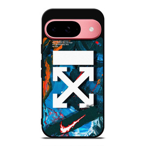 NIKE OFF WHITE ABSTRACT PAINTING Google Pixel 9 Case Cover NIKE OFF WHITE ABSTRACT PAINTING Google Pixel 9 Case Cover
