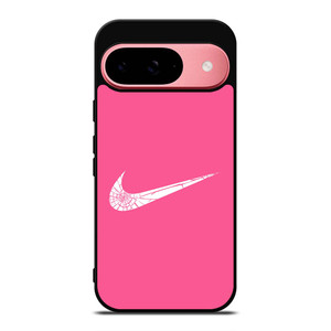 NIKE PINK BROKEN LOGO Google Pixel 9 Case Cover NIKE PINK BROKEN LOGO Google Pixel 9 Case Cover