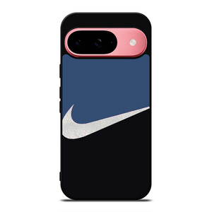 NIKE SWOOSH BLUE BLACK Google Pixel 9 Case Cover NIKE SWOOSH BLUE BLACK Google Pixel 9 Case Cover