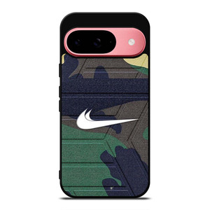 NIKE SWOOSH CAMO ARMY Google Pixel 9 Case Cover NIKE SWOOSH CAMO ARMY Google Pixel 9 Case Cover