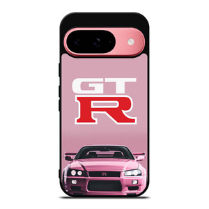 NISSAN GTR R34 PINK Google Pixel 9 Case Cover NISSAN GTR R34 PINK Google Pixel 9 Case Cover