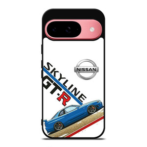 NISSAN GTR SKYLINE BLUE Google Pixel 9 Case Cover NISSAN GTR SKYLINE BLUE Google Pixel 9 Case Cover