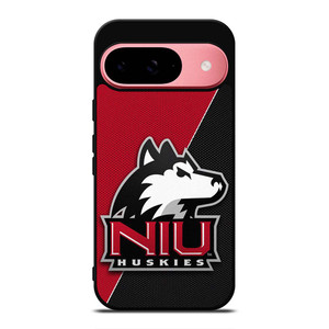 NIU NORTH ILLINOIS HUSKIES CARBON LOGO Google Pixel 9 Case Cover NIU NORTH ILLINOIS HUSKIES CARBON LOGO Google Pixel 9 Case Cover