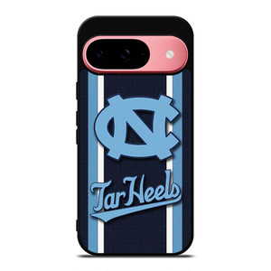 NORTH CAROLINA TAR HEELS STRIPE LOGO Google Pixel 9 Case Cover NORTH CAROLINA TAR HEELS STRIPE LOGO Google Pixel 9 Case Cover