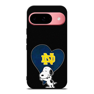 NOTRE DAME FIGHTING IRISH SNOOPY Google Pixel 9 Case Cover NOTRE DAME FIGHTING IRISH SNOOPY Google Pixel 9 Case Cover