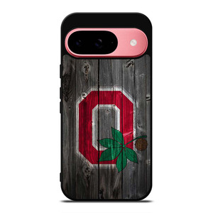 OHIO STATE BUCKEYES LOGO WOOD Google Pixel 9 Case Cover OHIO STATE BUCKEYES LOGO WOOD Google Pixel 9 Case Cover