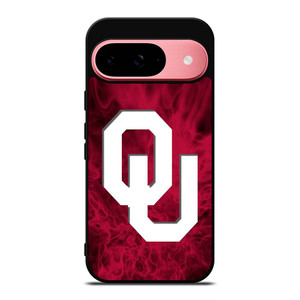 OKLAHOMA SOONERS SMOKED LOGO Google Pixel 9 Case Cover OKLAHOMA SOONERS SMOKED LOGO Google Pixel 9 Case Cover