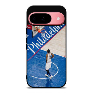 PHILADELPHIA BASKETBALL PHILADELPHIA SIXERS Google Pixel 9 Case Cover PHILADELPHIA BASKETBALL PHILADELPHIA SIXERS Google Pixel 9 Case Cover