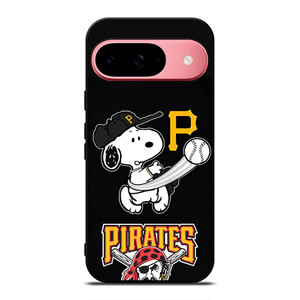 PITTSBURGH PIRATES SNOOPY BASEBALL Google Pixel 9 Case Cover PITTSBURGH PIRATES SNOOPY BASEBALL Google Pixel 9 Case Cover