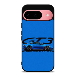PORSCHE 911 GT3 BLUE Google Pixel 9 Case Cover PORSCHE 911 GT3 BLUE Google Pixel 9 Case Cover