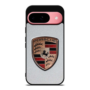 PORSCHE SILVER METAL EMBLEM Google Pixel 9 Case Cover PORSCHE SILVER METAL EMBLEM Google Pixel 9 Case Cover