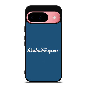 SALVATORE FERRAGAMO BLUE LOGO Google Pixel 9 Case Cover SALVATORE FERRAGAMO BLUE LOGO Google Pixel 9 Case Cover