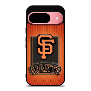 SAN FRANCISCO BASEBALL EMBLEM CARBON Google Pixel 9 Case Cover