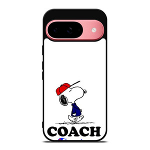 SNOOPY COACH CHAMPION LOGO Google Pixel 9 Case Cover SNOOPY COACH CHAMPION LOGO Google Pixel 9 Case Cover