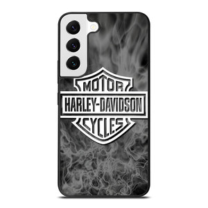 HARLEY DAVIDSON MOTORCYCLES SMOKE LOGO Samsung Galaxy S22 Case Cover HARLEY DAVIDSON MOTORCYCLES SMOKE LOGO Samsung Galaxy S22 Case Cover