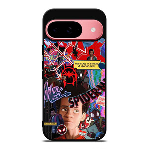 SPIDERMAN MILES MORALES COLLAGE Google Pixel 9 Case Cover