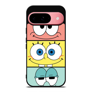 SPONGEBOB PATRICK SQUIDWARD CARTOON Google Pixel 9 Case Cover