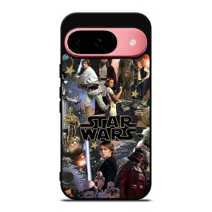 STAR WARS CHARACTERS COLLAGE Google Pixel 9 Case Cover STAR WARS CHARACTERS COLLAGE Google Pixel 9 Case Cover