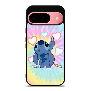STITCH CARTOON TIE DYE PATTERN Google Pixel 9 Case Cover STITCH CARTOON TIE DYE PATTERN Google Pixel 9 Case Cover