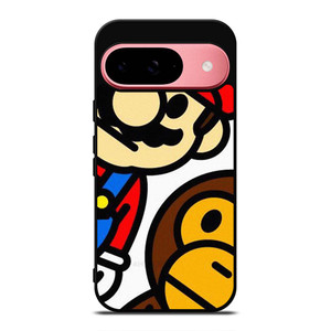 SUPER MARIO BROS BABY MILO BAPE Google Pixel 9 Case Cover SUPER MARIO BROS BABY MILO BAPE Google Pixel 9 Case Cover