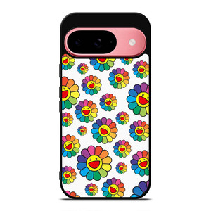 TAKASHI MURAKAMI FLOWER PATTERN Google Pixel 9 Case Cover TAKASHI MURAKAMI FLOWER PATTERN Google Pixel 9 Case Cover