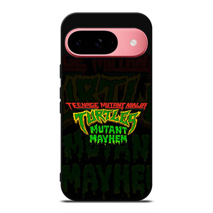 TEENAGE MUTANT NINJA TURTLES MAYHEM LOGO Google Pixel 9 Case Cover TEENAGE MUTANT NINJA TURTLES MAYHEM LOGO Google Pixel 9 Case Cover