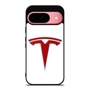 TESLA RED EMBLEM Google Pixel 9 Case Cover TESLA RED EMBLEM Google Pixel 9 Case Cover