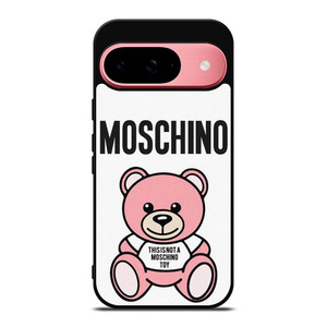THIS IS NOT MOSCHINO TOY BEAR PINK Google Pixel 9 Case Cover THIS IS NOT MOSCHINO TOY BEAR PINK Google Pixel 9 Case Cover
