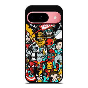 TOKIDOKI MARVEL CARTOON Google Pixel 9 Case Cover TOKIDOKI MARVEL CARTOON Google Pixel 9 Case Cover