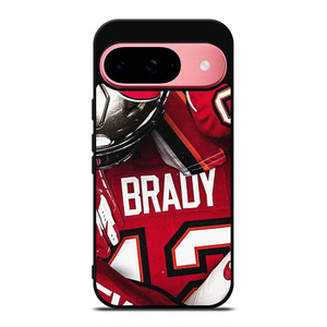 TOM BRADY TAMPA BAY BUCCANEERS KIT Google Pixel 9 Case Cover TOM BRADY TAMPA BAY BUCCANEERS KIT Google Pixel 9 Case Cover