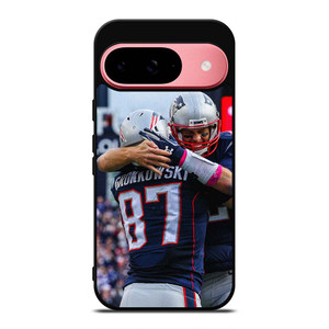 TOM BRADY X ROB GRONKOWSKI NEW ENGLAND PATRIOT Google Pixel 9 Case Cover