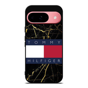 TOMMY HILFIGER BLACK GOLD MARBLE Google Pixel 9 Case Cover TOMMY HILFIGER BLACK GOLD MARBLE Google Pixel 9 Case Cover