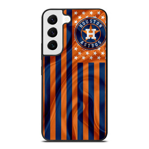 HOUSTON ASTROS MLB USA FLAG Samsung Galaxy S22 Case Cover HOUSTON ASTROS MLB USA FLAG Samsung Galaxy S22 Case Cover