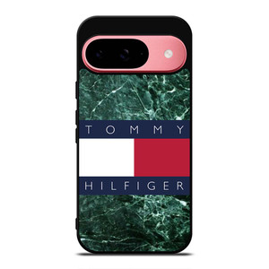 TOMMY HILFIGER GREEN MARBLE Google Pixel 9 Case Cover TOMMY HILFIGER GREEN MARBLE Google Pixel 9 Case Cover