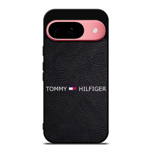 TOMMY HILFIGER LOGO LEATHER Google Pixel 9 Case Cover TOMMY HILFIGER LOGO LEATHER Google Pixel 9 Case Cover