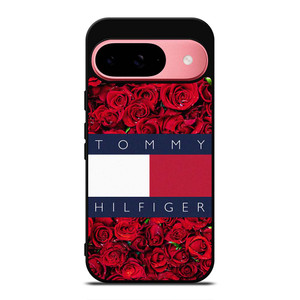 TOMMY HILFIGER ROSES LOGO Google Pixel 9 Case Cover TOMMY HILFIGER ROSES LOGO Google Pixel 9 Case Cover