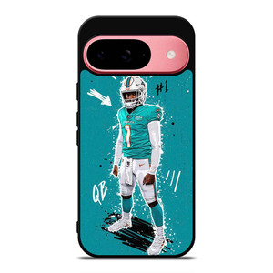 TUA TAGOVAILOA MIAMI DOLPHINS FOOTBALL Google Pixel 9 Case Cover TUA TAGOVAILOA MIAMI DOLPHINS FOOTBALL Google Pixel 9 Case Cover