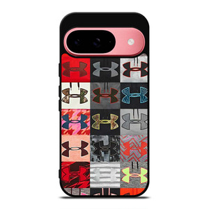 UNDER ARMOUR LOGO COLLAGE Google Pixel 9 Case Cover UNDER ARMOUR LOGO COLLAGE Google Pixel 9 Case Cover