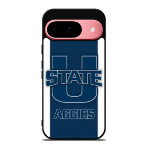 UTAH STATE AGGIES CARBON LOGO Google Pixel 9 Case Cover UTAH STATE AGGIES CARBON LOGO Google Pixel 9 Case Cover