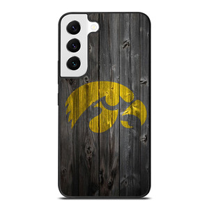 IOWA HAWKEYES WOOD LOGO Samsung Galaxy S22 Case Cover IOWA HAWKEYES WOOD LOGO Samsung Galaxy S22 Case Cover
